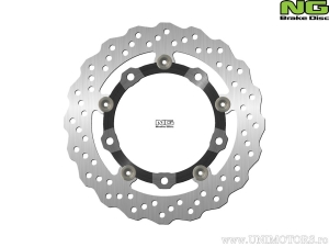 Front floating premium Wave brake disc - SYM CRUISYM 125 / CRUISYM 300 / DRG BT 160 / JOYMAX 125 / JOYMAX 300 / MMBCU 160 - NG