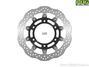 Front Floating Premium Wave Brake Disc - TRIUMPH TROPHY 1200 4 CYLINDERS ('91-'04) / TROPHY 900 3 CYLINDERS ('94-'01) - NG