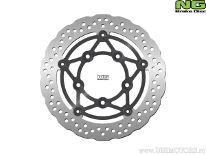 Front Floating Wave Brake Disc - KYMCO AK 550 ABS 15" WHEELS ('17-'22) / XCITING 400 ('12-'15) / XCITING 400 ABS ('14-'15) - NG