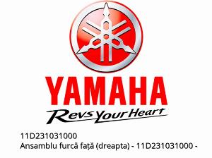 FRONT FORK ASSY (R.H) - 11D231031000 - Yamaha