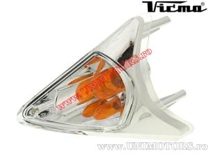 Front/Left Transparent Turn Signal Kymco Super 9 / Super 9 Sport Euro2 - 50cc (Vicma)