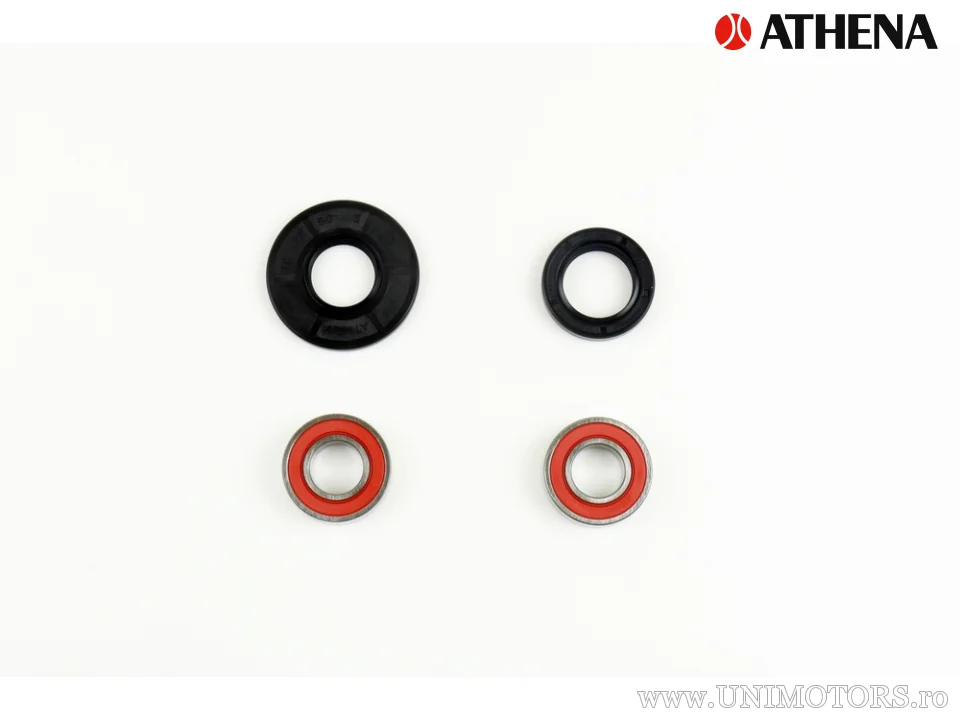 Front Wheel Bearing/Simmering Kit - Honda CR125R / CR250R / CR500R ('85-'94) - Athena