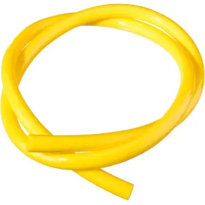 Fuel hose - color: yellow - inner diameter: 6.4 mm - length: 91 cm - material: polyurethane - Moose
