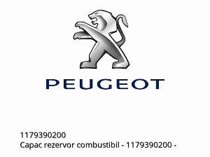 FUEL TANK CAP - 1179390200 - Peugeot