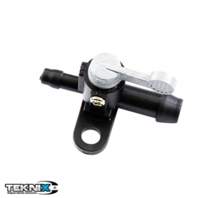 Fuel tap with hose and reducer - universal - Teknix