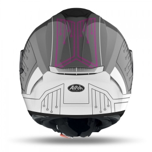 Full-face helmet Airoh Spark Cyrcuit glossy pink: Size - XS