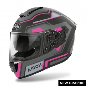 Full-face helmet Airoh ST. 501 Square matte pink: Size - S
