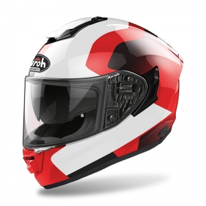Full-face helmet Airoh ST.501 Dock glossy red: Size - L