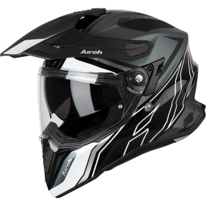 Full-Face Helmet Commander Duo Glossy: Size - XS