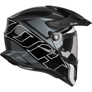 Full-Face Helmet Commander Duo Glossy: Size - XS