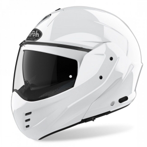 Full-Face Helmet (Glossy White): Size - M