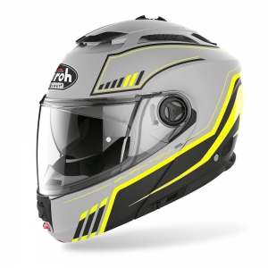 Full-Face Helmet Phantom-S Beat Matte Yellow: Size - M