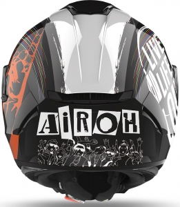 Full-Face Helmet Spark Rock'N'Roll Glossy Black: Size - XL