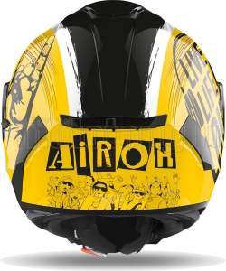 Full-face helmet Spark Rock'N'Roll glossy: Size - XL