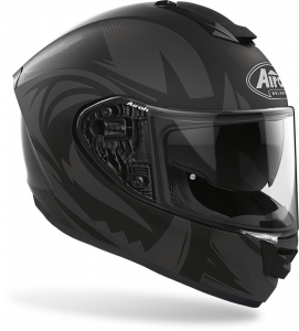 Full-Face Helmet ST 501 Spektro Matte Black: Size - XL