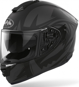 Full-Face Helmet ST 501 Spektro Matte Black: Size - XL