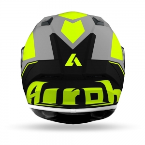 Full-Face Helmet Valor Wings Matte Yellow: Size - M