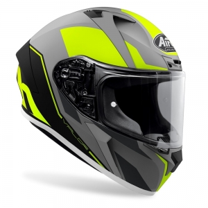 Full-Face Helmet Valor Wings Matte Yellow: Size - M