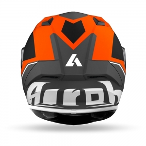 Full-Face Helmet Valor Wings Orange Matte: Size - L