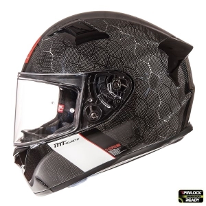 Full face motorcycle helmet MT KRE Snake carbon - 100% carbon - Snake Carbon, S (55/56cm)