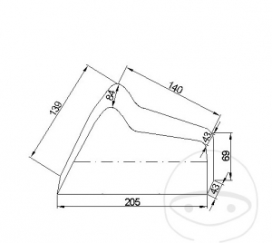 Funda de moto premium 205 x 139 cm scooter - JM