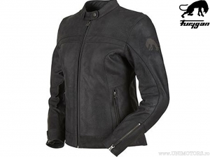Furygan Kristen Vented Damen Motorradjacke Schwarz - Furygan