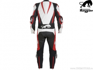 Furygan leren motorpak Apex wit-rood (wit-rood) - Furygan