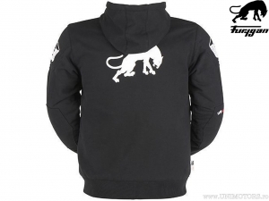 Furygan Luxio preto (preto) capuz de motocicleta