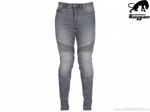 Furygan Purdey Grey (Grau) Damen Motorradjeans - Furygan