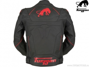 Furygan Raptor Evo Schwarz-Rot Motorradjacke (Schwarz-Rot) - Furygan