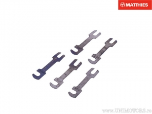 Fusibile a lama da 30A per modelli Honda, dimensioni 34 x 8 mm, set di 5 pezzi - JM