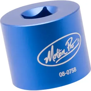 Gabelkappenstecker 41 mm - Blau, anodisiert - 38050318