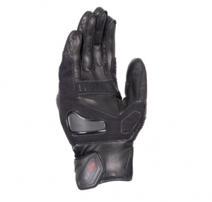 Gants de course d'été pour hommes modèle Seventy SD-C8 noir/gris - Taille: S (7)