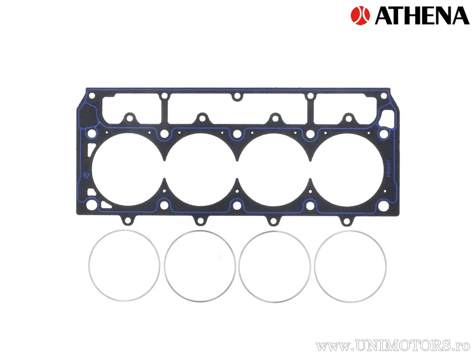 Garnitură chiulasă racing decupată grosime 1,3 mm Ø 106,7 mm (dreapta) - Athena