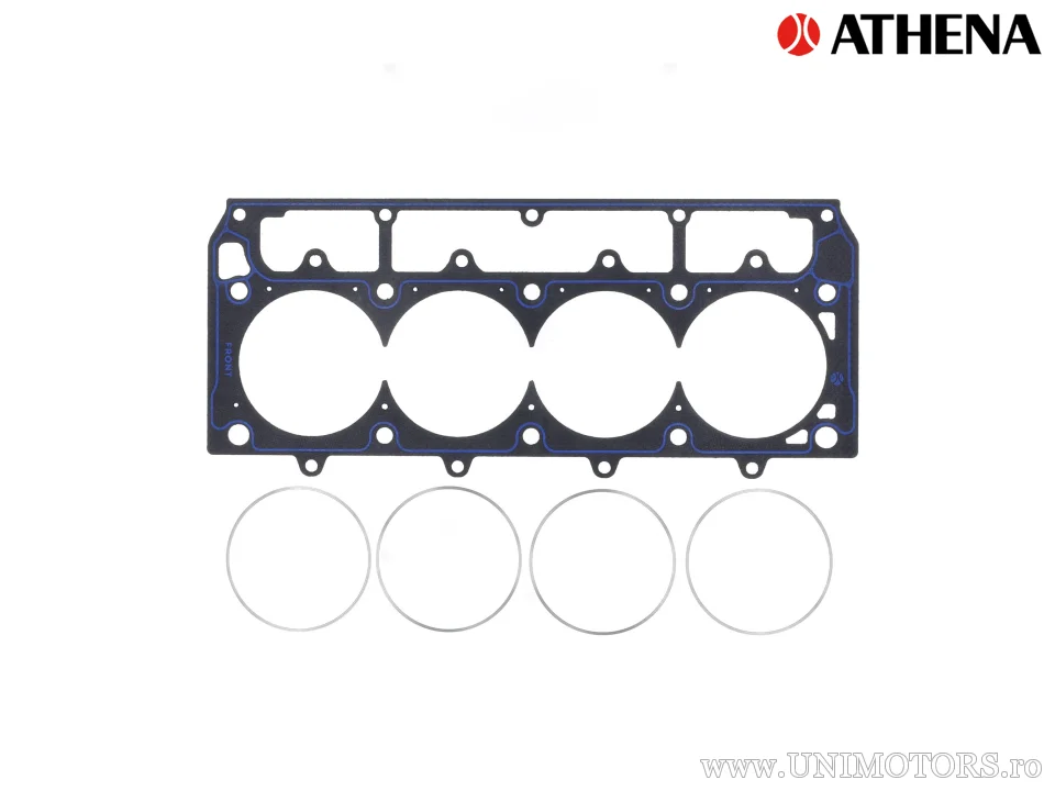 Garnitură de chiulasă racing decupată, grosime 1,3 mm Ø 106,7 mm (stânga) - Athena