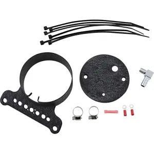 Gauge Bracket - Black, Wrinkle - 22100546