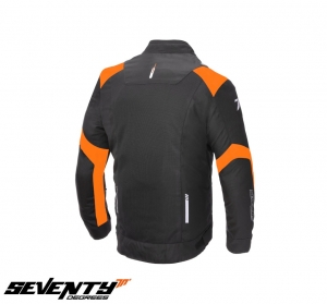Geaca (jacheta) barbati Racing vara Seventy model SD-JR52 culoare: negru/portocaliu