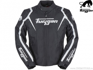 Geaca moto Furygan Irus Black-White (negru-alb) - Furygan