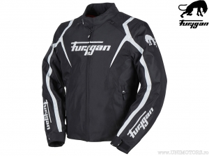 Geaca moto Furygan Irus Black-White (negru-alb) - Furygan