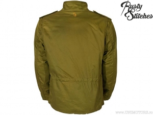 Geaca moto Rusty Stitches Micky Green (verde) - Rusty Stitches