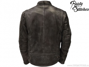 Geaca moto Rusty Stitches Stevie Black Antracite (negru antracit) - Rusty Stitches
