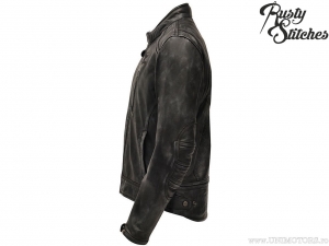Geaca moto Rusty Stitches Stevie Black Antracite (negru antracit) - Rusty Stitches
