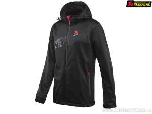 Geaca soft shell barbati Corpo - marime: L - material: 100% polyester - culoare: negru / rosu - Akrapovič