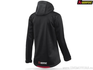 Geaca soft shell dama Corpo - marime: S - material: 100% polyester - culoare: negru / rosu - Akrapovič