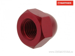Geschlossene Mutter Pro Bolt M10 x 1.25 mm rot Aluminium - JM