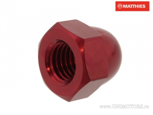 Geschlossene Mutter Pro Bolt M10 x 1.50 mm Aluminium rot - JM