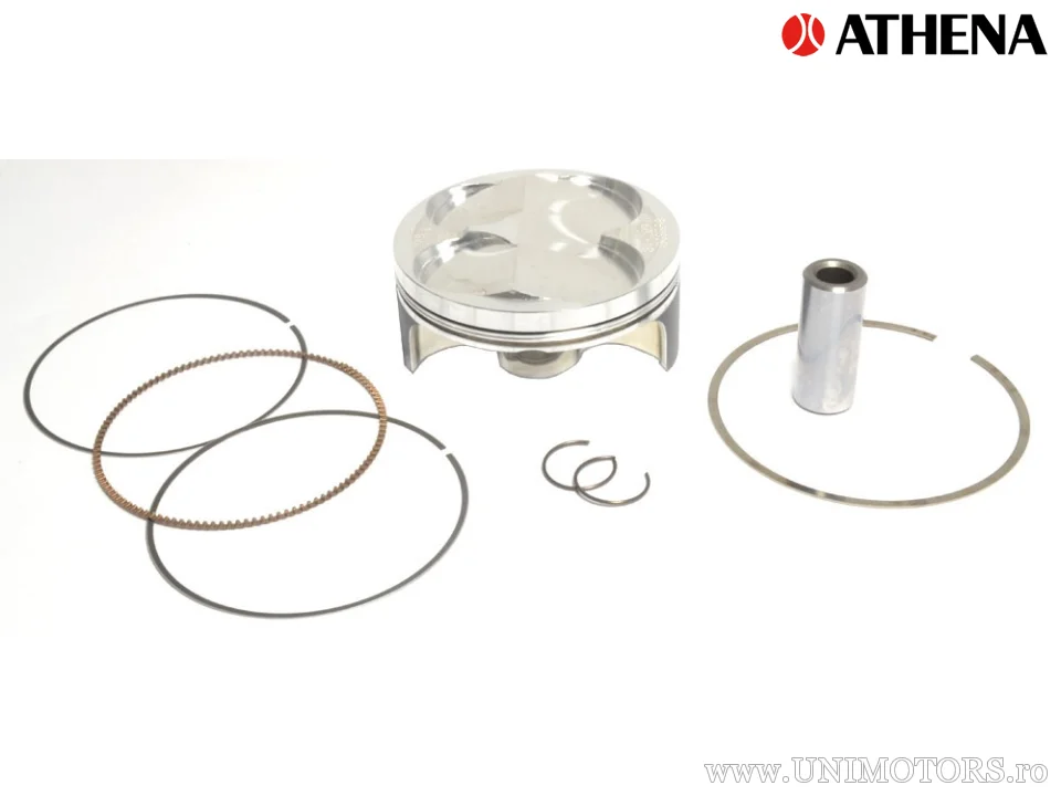 Geschmiedeter Rennkolben HC - (76,96mm) - Kawasaki KX 250 F ('06-'09) - Athena