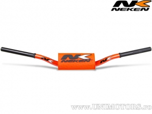 Ghidon enduro / cross 28,6mm Neken Radical (conical design) - portocaliu fluorescent / Suzuki RMZ - Neken