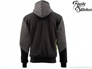 Giacca da moto con cappuccio Rusty Stitches George Nero-Giallo (nero-giallo) - Rusty Stitches