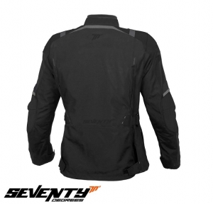 Giacca invernale Touring Seventy da uomo modello SD-JT83 colore: Nero - Nero, S